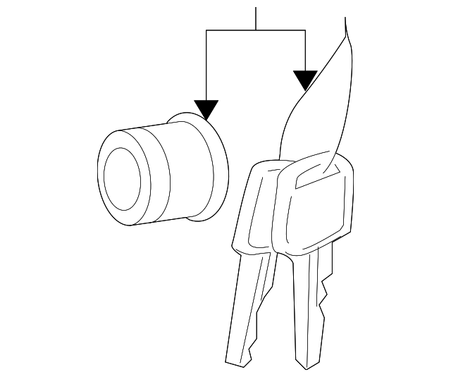81521-4JA00 Деталь LOCK CYLINDER