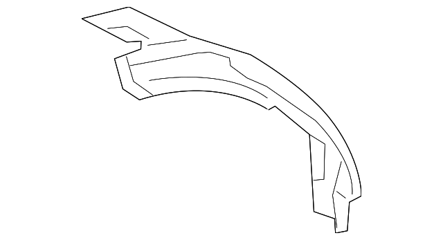 19152558 Деталь INNER PILLAR, LEFT