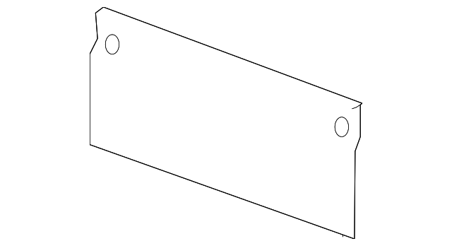 5481085 Деталь REAR BODY PANEL