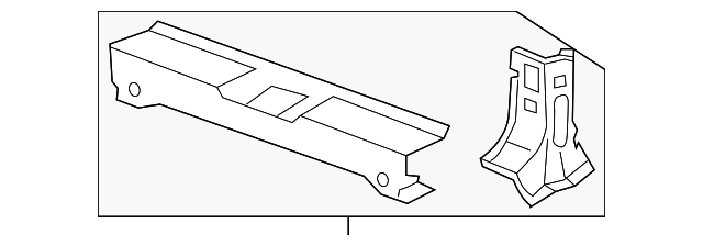 19121105 Деталь REAR CROSS BAR