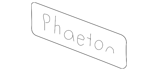 3D0-853-675-S-739 Деталь NAMEPLATE
