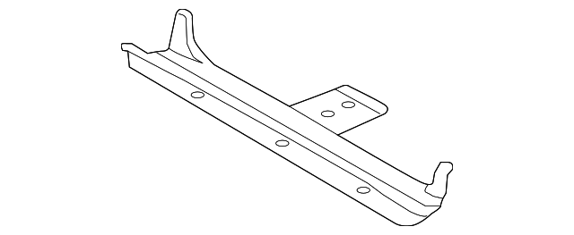 F2GZ-58101C16-A Деталь REAR CROSSMEMBER