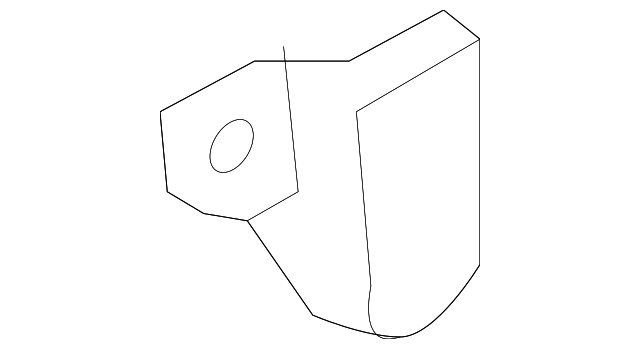 F2GZ-5A204-A Деталь MUFFLER BRACKET, RIGHT