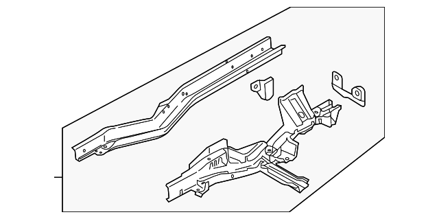 F2GZ-5810124-A Деталь SIDEMEMBER ASSY, RIGHT