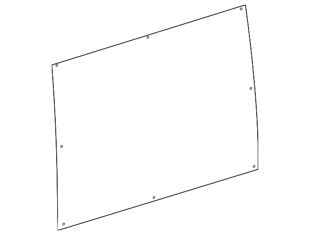 9066921801 Деталь CENTER PANEL, RIGHT