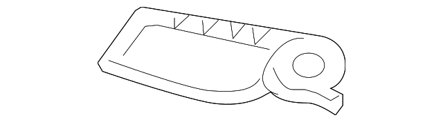 19206592 Деталь HANDLE, RIGHT