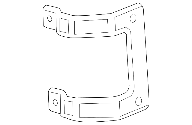 22990686 Деталь INTERCOOLER SIDE BRACKET, LEFT