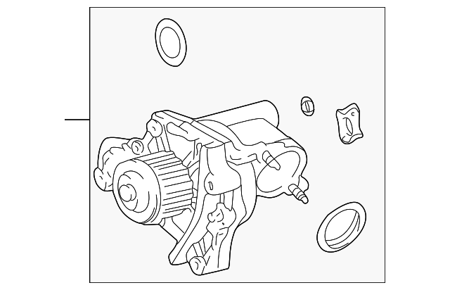 16100-79185-83 Деталь WATER PUMP ASSY