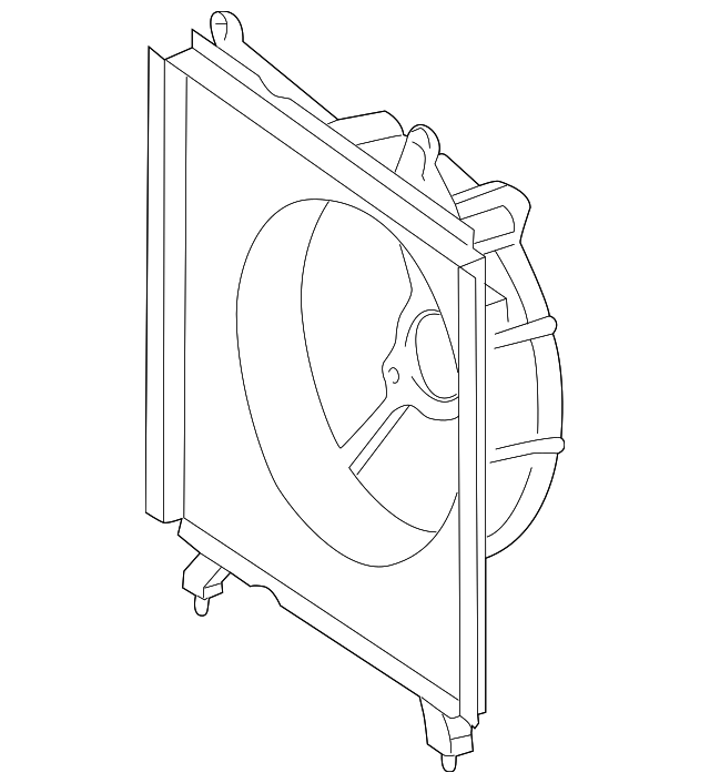 16711-0A130 SHROUD, LEFT