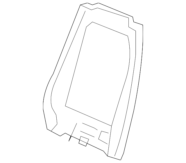 20987403 Деталь SEAT BACK FRAME