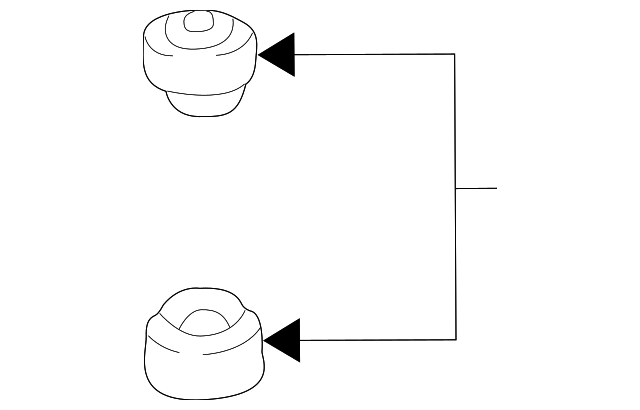 48817-10020 STABILIZER LINK CUSHION, RIGHT