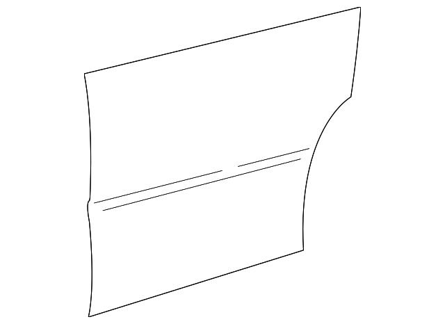 10257195 Деталь OUTER PANEL, LEFT