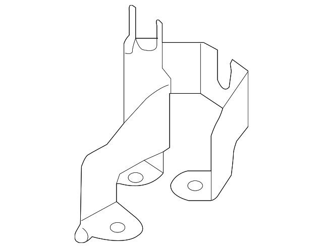 EF91-46-080A Деталь CONTROL CABLE BRACKET