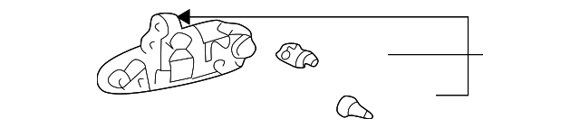 69220-52020-E0 HANDLE, OUTSIDE, LEFT
