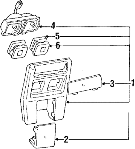 929 OVERHEAD CONSOLE