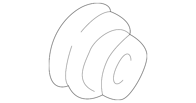 20213450 DOOR GLASS NUT, RIGHT