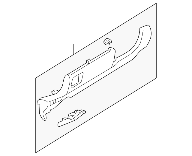 7381054G10R8K Деталь COLUMN COVER