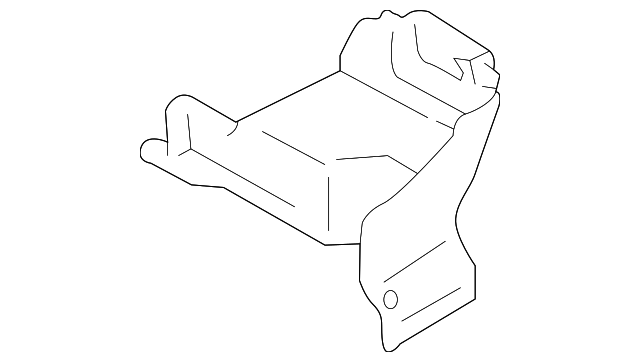 7588154G10P4Z Деталь LOWER COVER, RIGHT