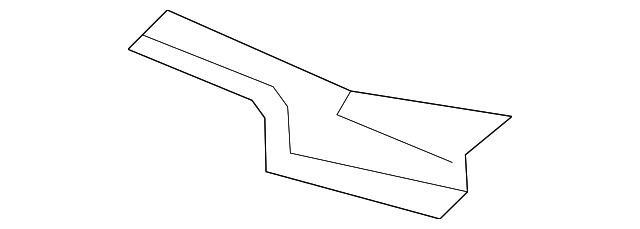 1SL48DX9AB Деталь REAR SILL PLATE, RIGHT