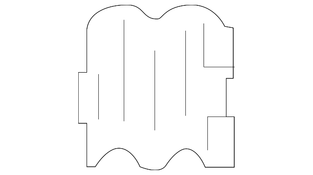 97427-1ET0A Деталь HYDRAULIC PUMP BRACKET