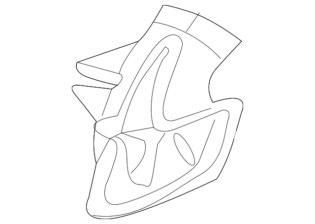 55056179AA Деталь LOWER DUCT
