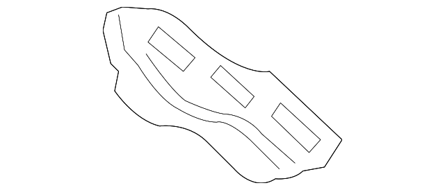 41-21-7-184-974 Деталь BAFFLE, RIGHT