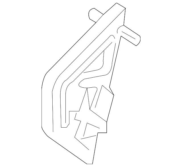 41-21-2-751-551 Деталь BAFFLE, LEFT