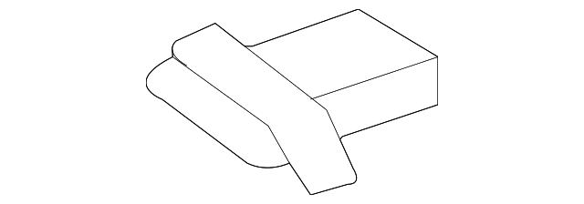 87219-3V000 Деталь ROOF MOLDING END CAP, LEFT