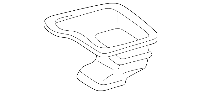 87211-50060 Деталь CENTER DUCT, RIGHT