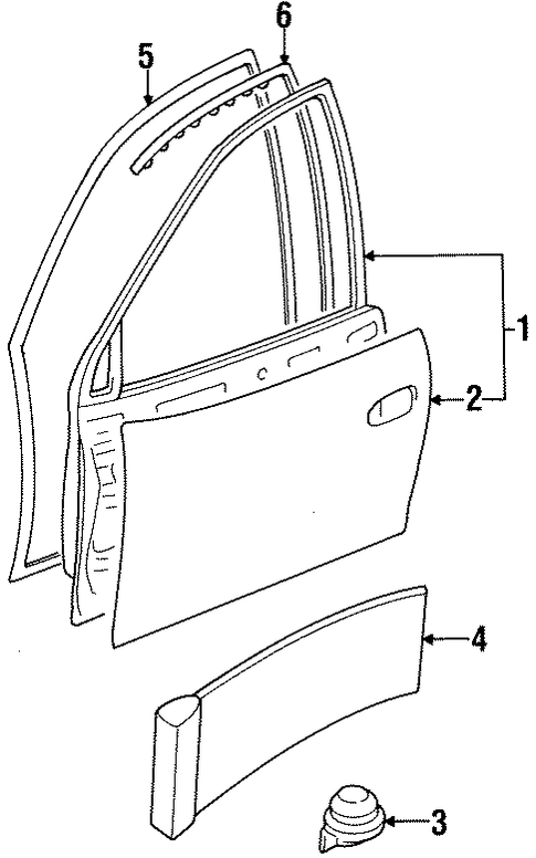 Catera DOOR & COMPONENTS 2