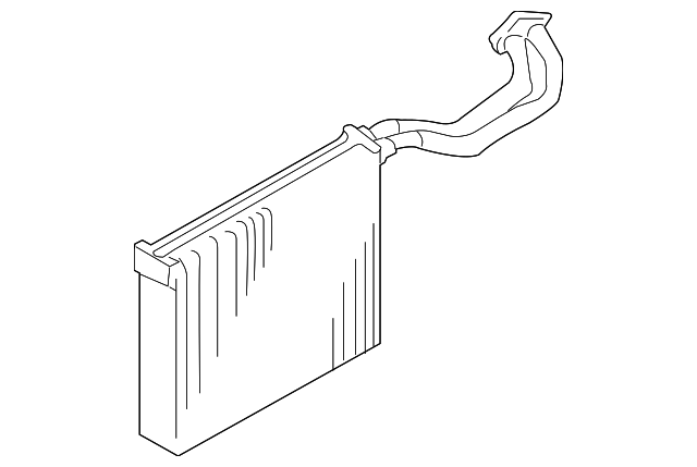 8E1-820-103 Деталь EVAPORATOR CORE