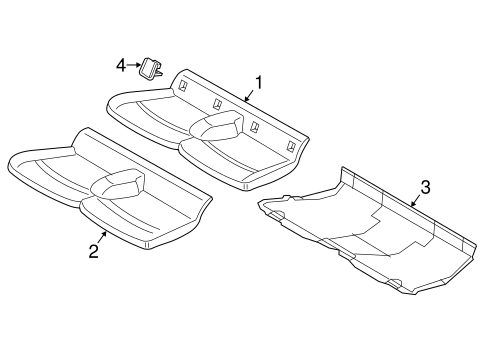Cooper REAR SEAT COMPONENTS 2