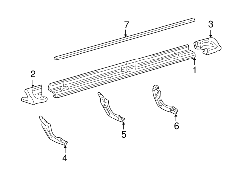 Tacoma EXTERIOR TRIM - CAB