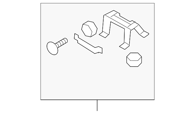 84680-2V100 REAR BRACKET