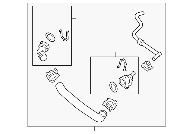 5C0-122-101-AA UPPER HOSE