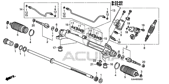 RL P.S. GEAR BOX COMPONENTS