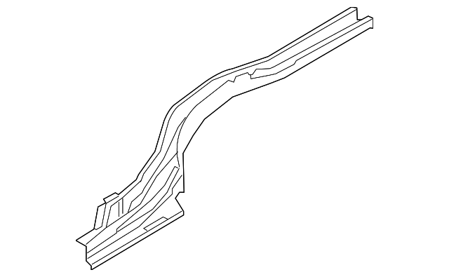 65710-3F750 Деталь SIDEMEMBER, LEFT