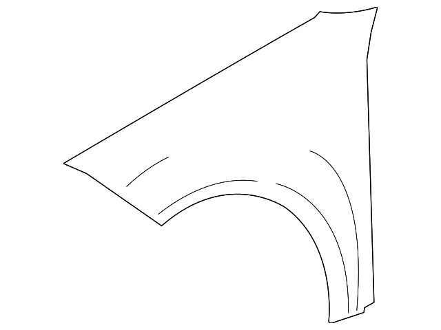 204-880-09-18 Деталь FENDER, LEFT