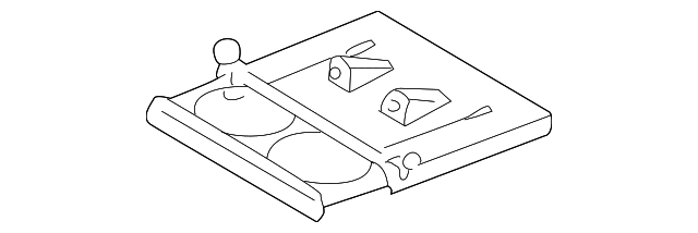 0K30A-6439XA Деталь CUP HOLDER