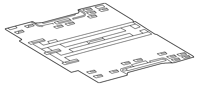 5121561AA Деталь REAR FLOOR PAN