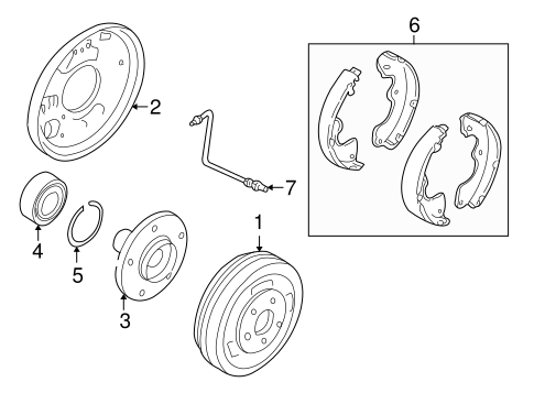 Escape BRAKE COMPONENTS 2