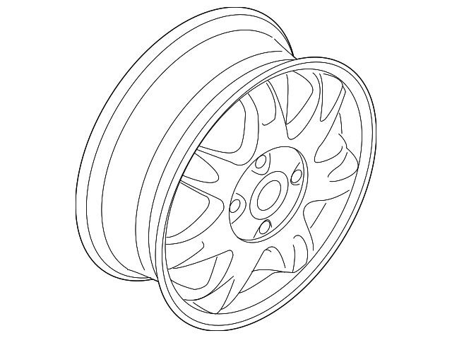 36-11-6-768-972 Деталь WHEEL, ALLOY