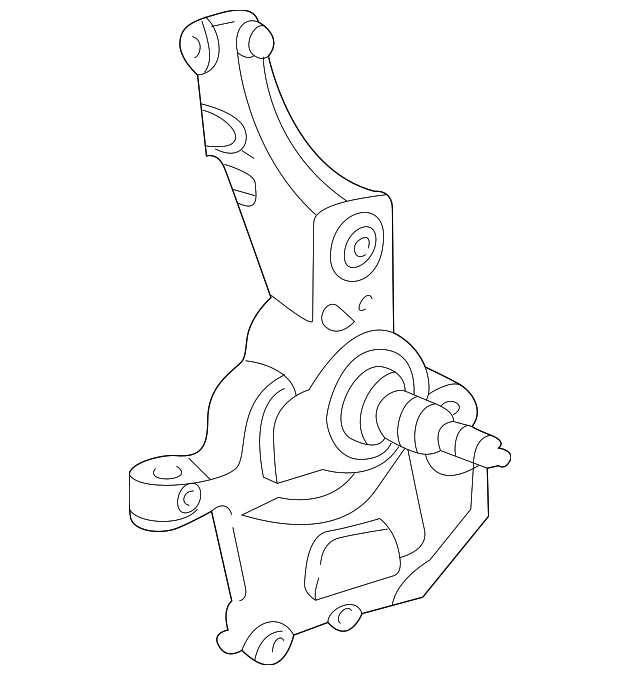 1F80-33-030 Деталь KNUCKLE