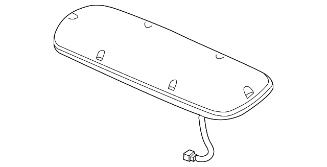 15219564 ROOF LAMP ASSY, LEFT