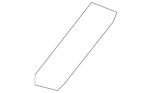 73852-1GR0A Деталь W'SHIELD HEADER SIDE COVER, RIGHT