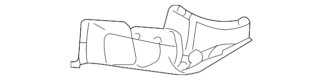 YL8Z5B061AA Деталь REAR REINF, RIGHT