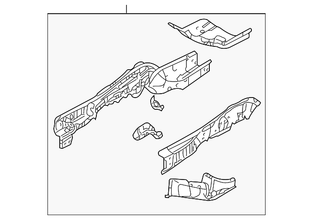 5L8Z-7810008-AA Деталь RAIL ASSY, RIGHT