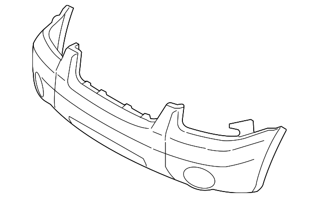 5L8Z-17D957-BAA Деталь BUMPER COVER