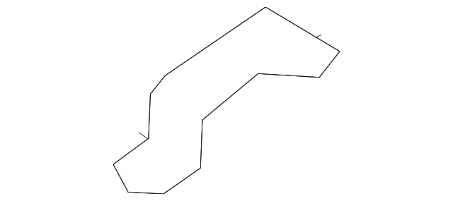GHP9-54-290 Деталь APRON ASSY RETAINER, LEFT