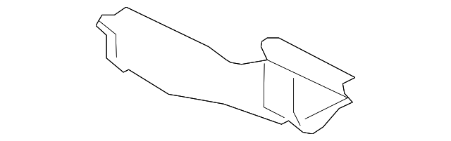 GHP9-54-380D Деталь TORQUE BOX, LEFT